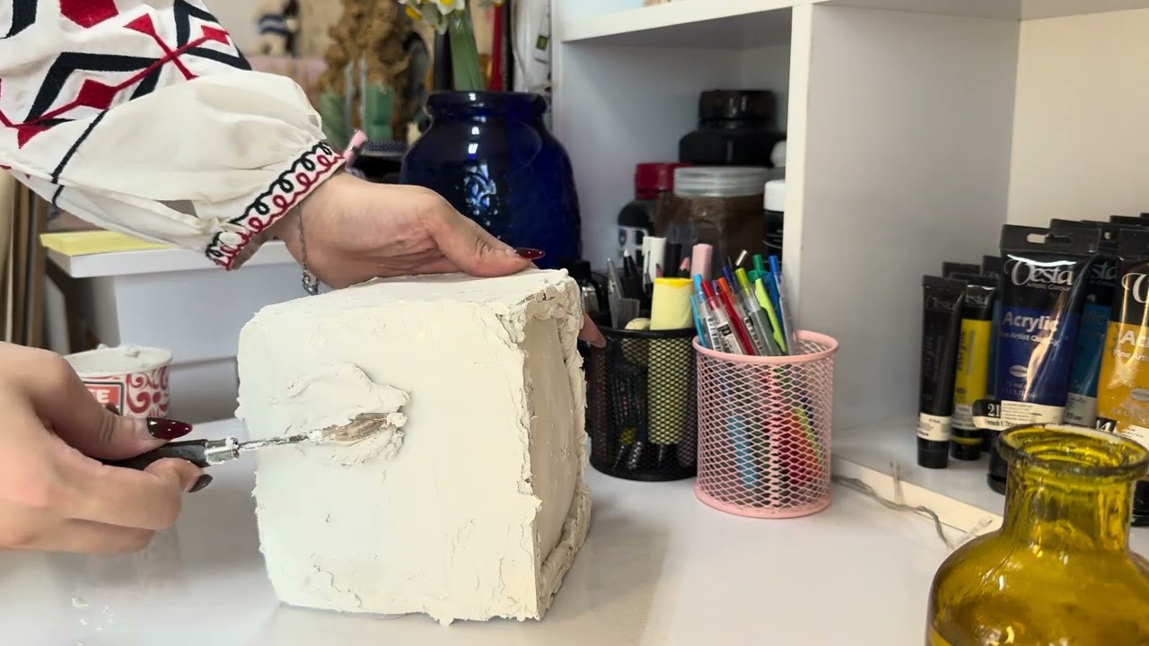 “I started with a cube… this wasn’t the plan🌸