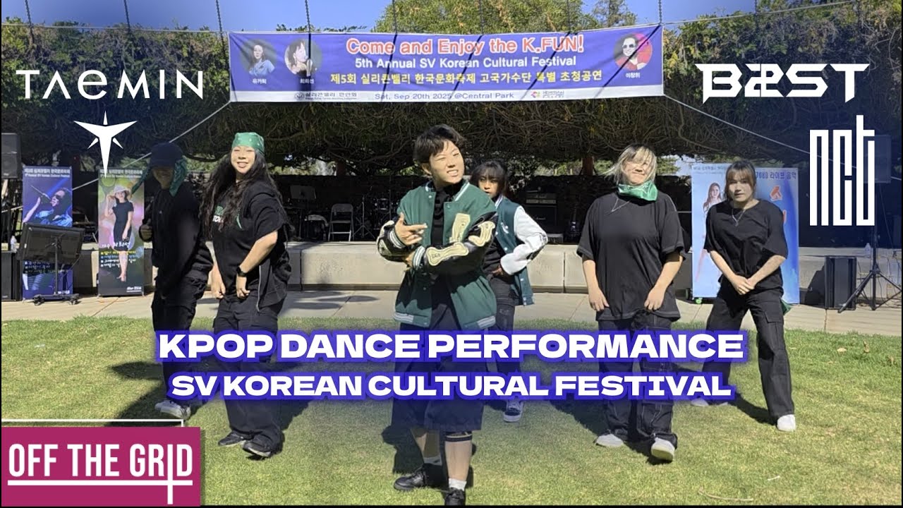 Off The Grid @ SV Korean Culture Festival | Taemin, BEAST, NCT (Mark ft. HAECHAN)