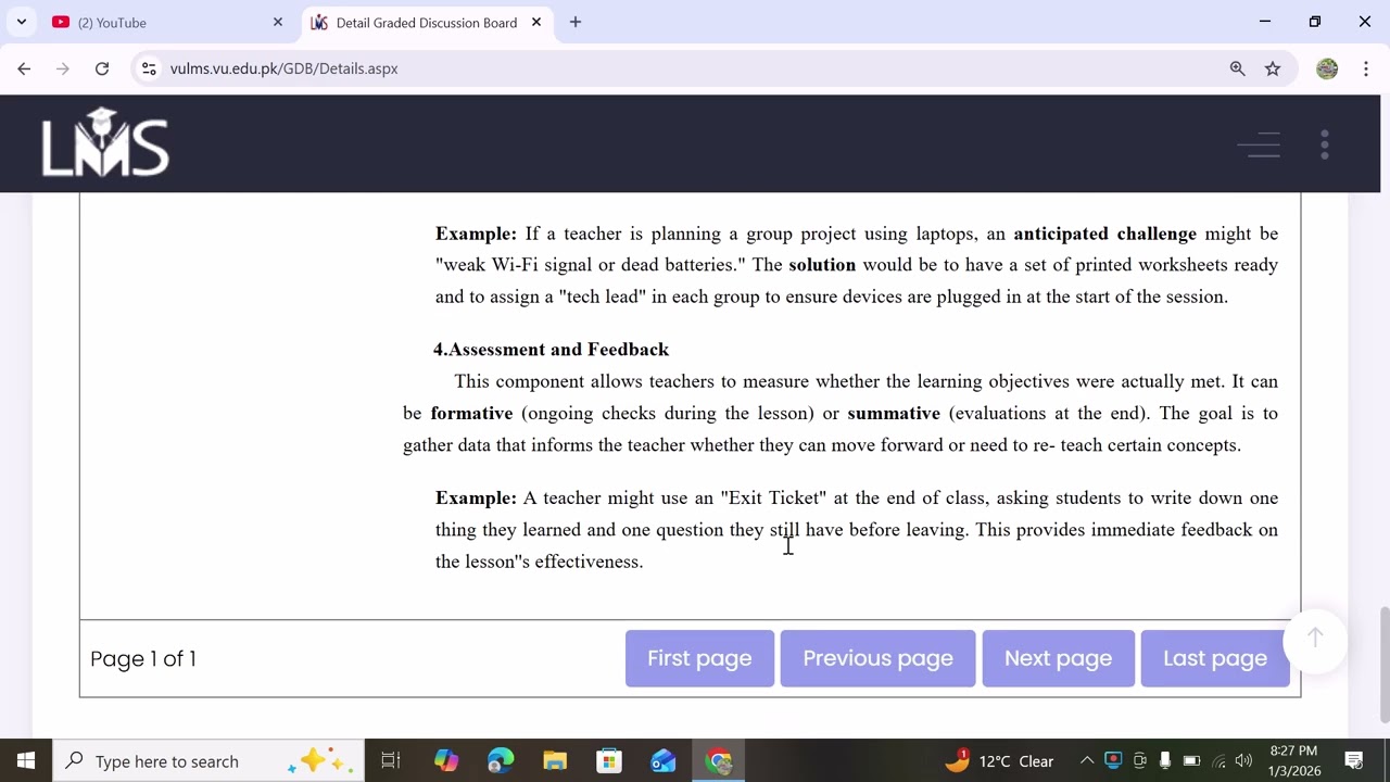 edu301 gdb 100 % correct solution 2026 #edu301 gdb solution 2026