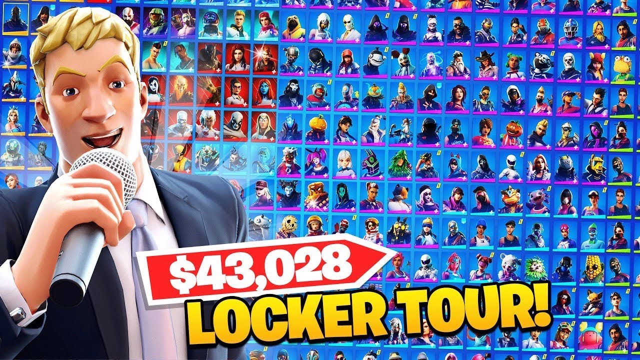 *UPDATED* 2025 Fortnite Locker Tour 👀