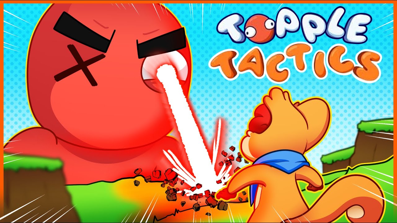TOWER DEFENSE GAME VS YOUR FRIENDS?!?!?! [TOPPLE TACTICS]  w/Cartoonz, Delirious, Kyle