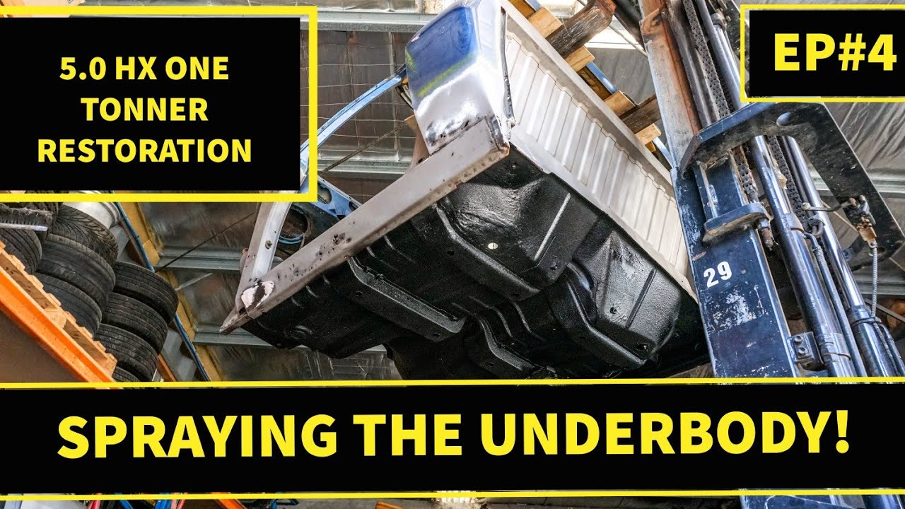 PAINTING THE CHASSIS AND SUSPENSION!!! // 1976 HX ONE TONNER RESTORATION EP#4