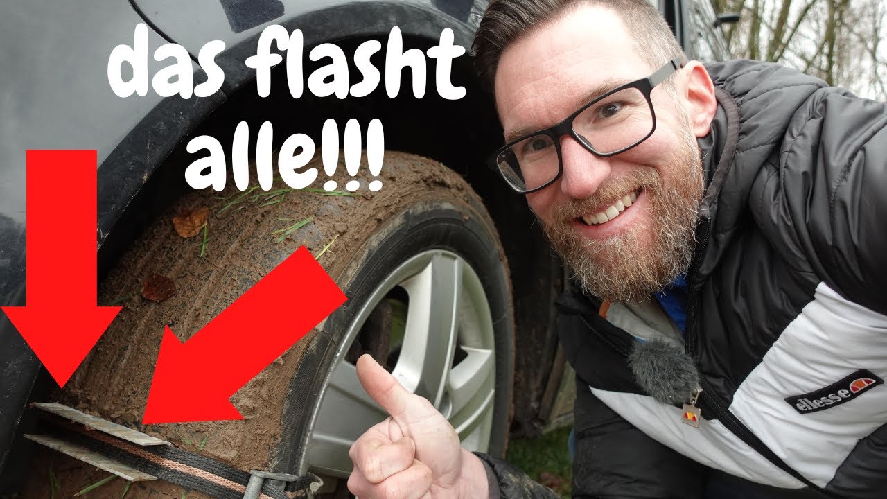 MIT dieser LÖSUNG kommst du mit DEINEM Wohnmobil/PKW fast überall raus! Auch OHNE Allrad!