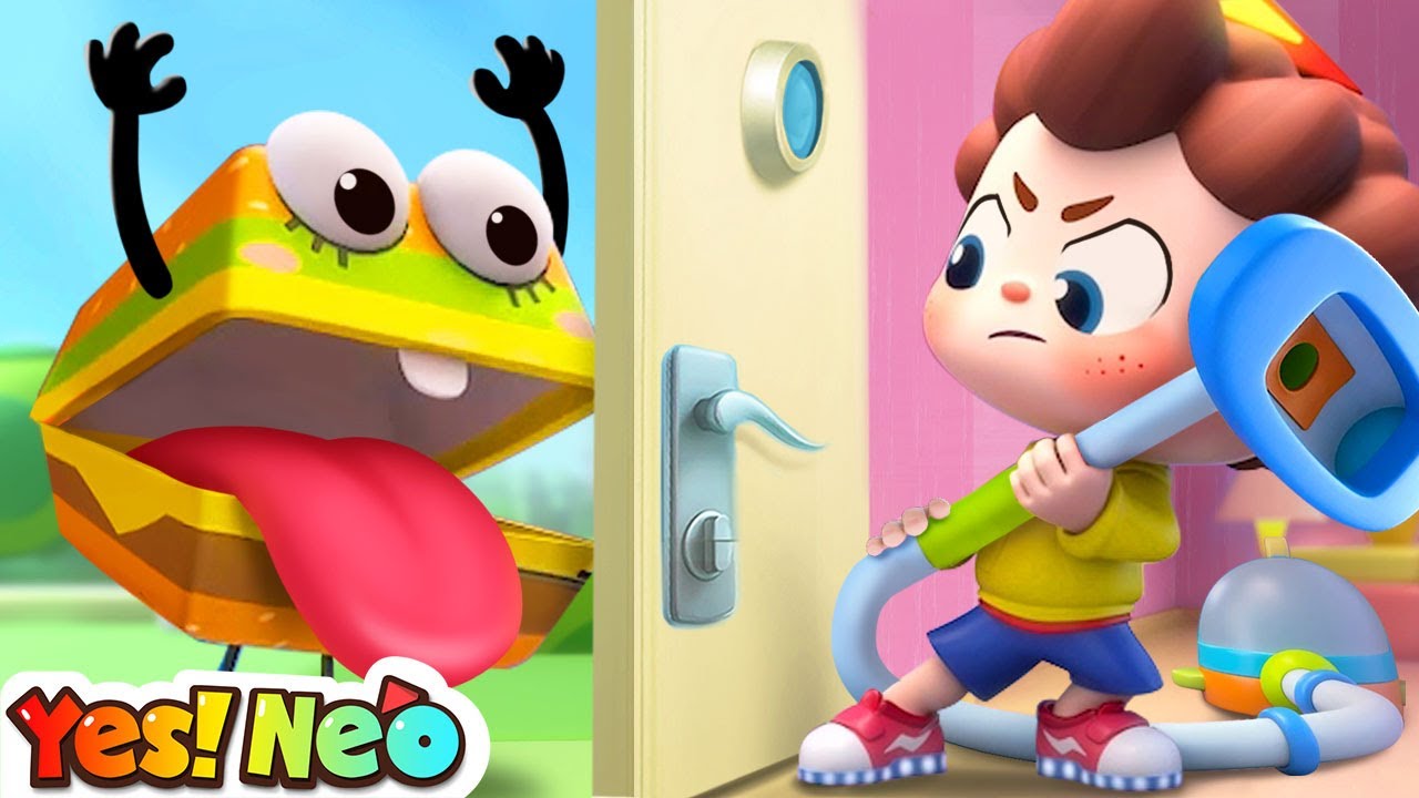 Vacuum Cleaner and Trash Song | Good Habit | Safety Rules | Nursery Rhyme & Kids Song | Yes! Neo