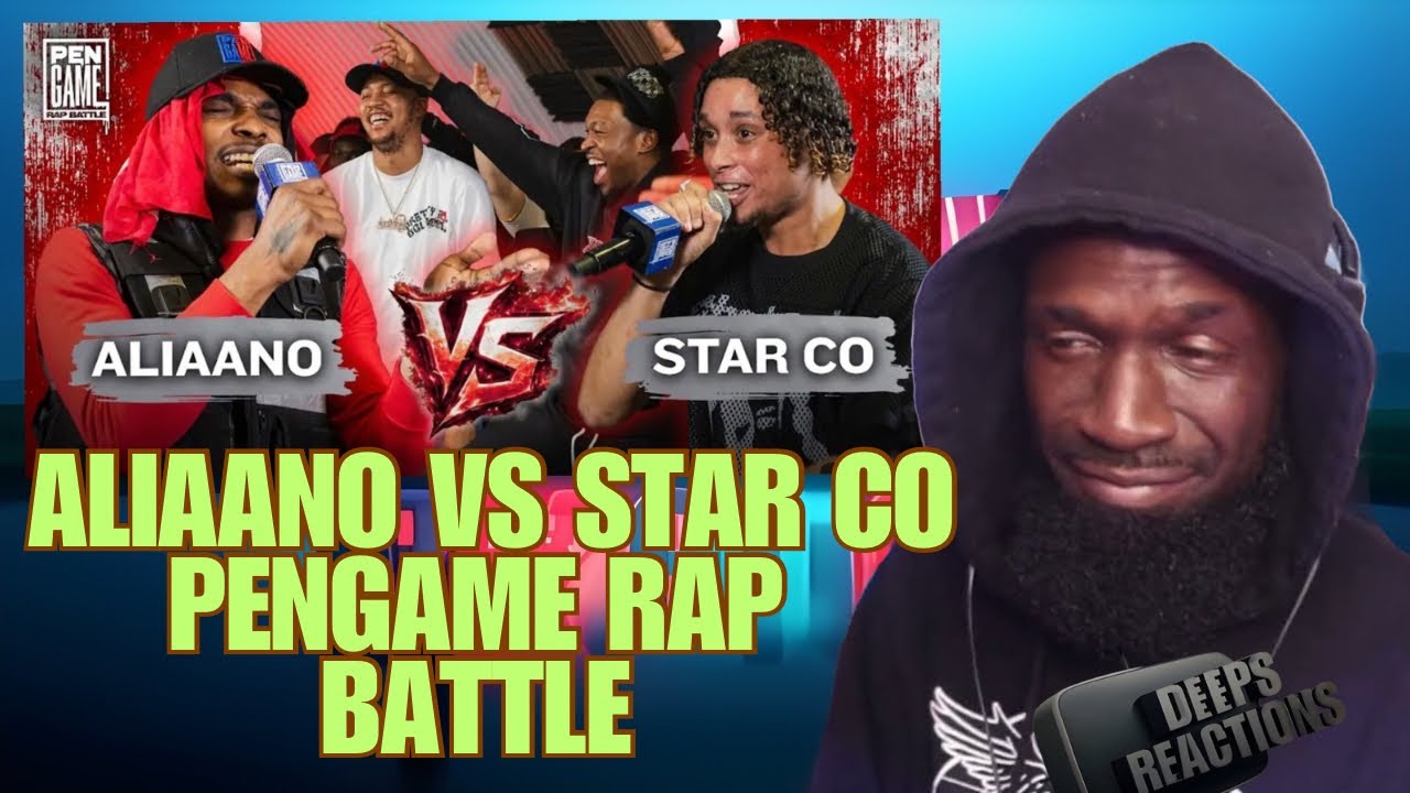 ALLIAANO vs STAR CO | PenGame Rap Battle | 2026 | Deepsspeaks (Reaction)