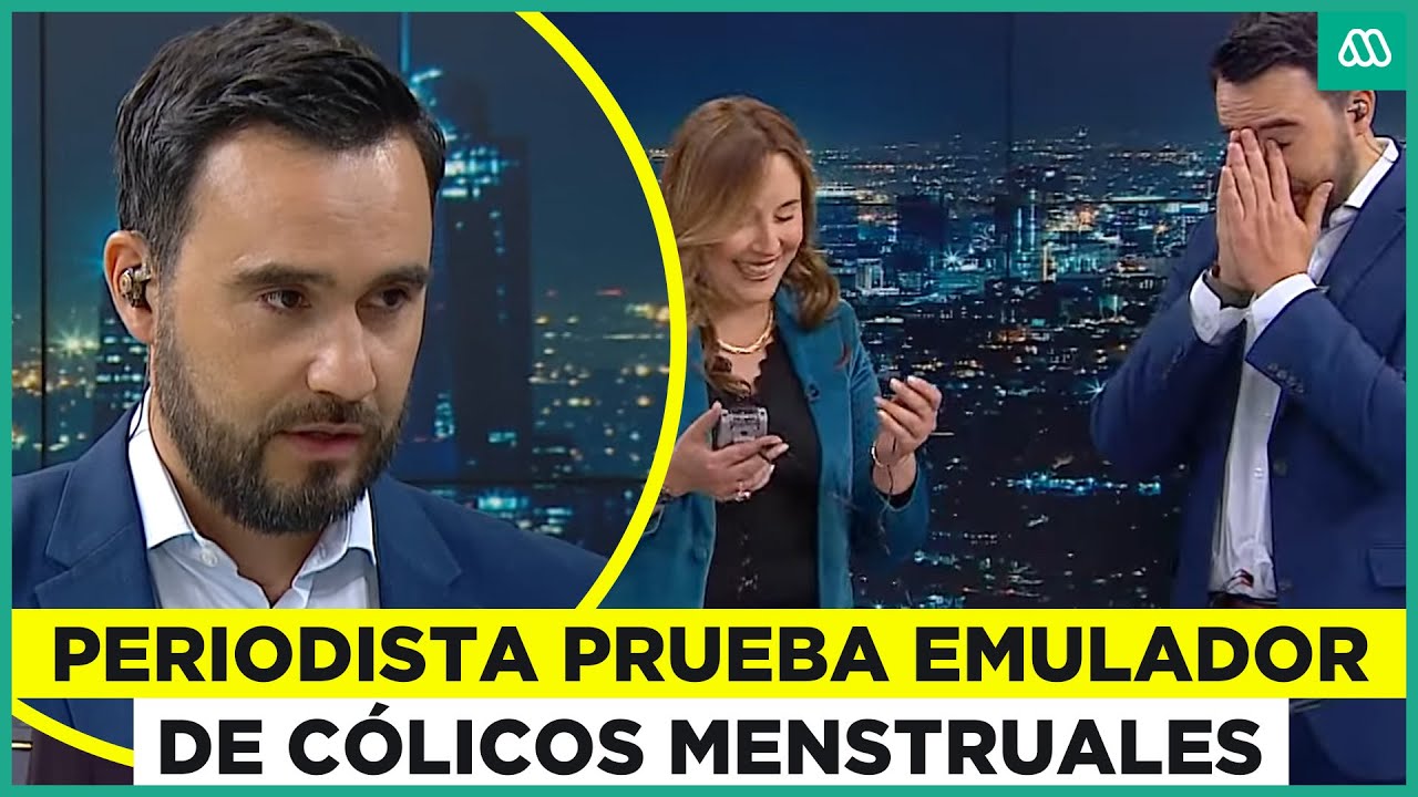 ¿Lo probarías?: Periodista de Meganoticias se somete a aparato que emula dolor de cólico menstrual