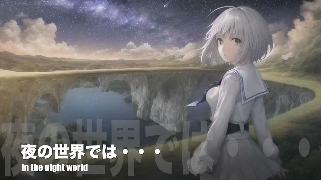 夜の世界では・・・