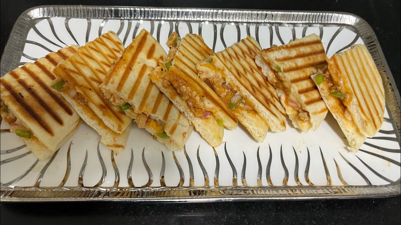 Mexican grill sandwich| Quick mexican sandwich recipe| Easy pita sandwich recipe by Rabiya Cooks