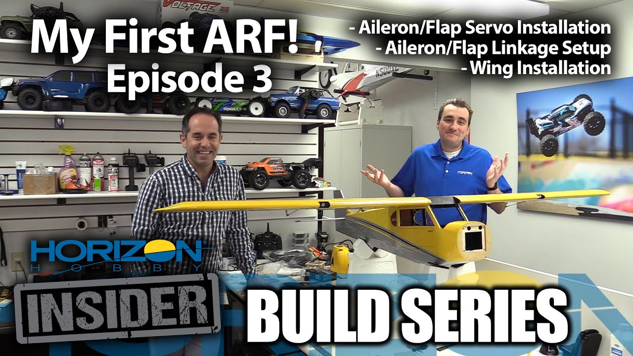 Horizon Insider Build Series - Episode 3 - My First ARF!