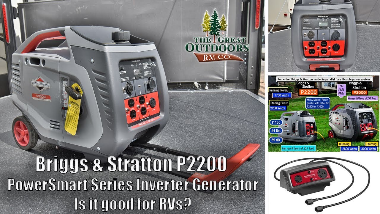 Briggs & Stratton P3000 Watt Inverter Generator The Great Outdoors RV Camper Dealer Greeley Colorado
