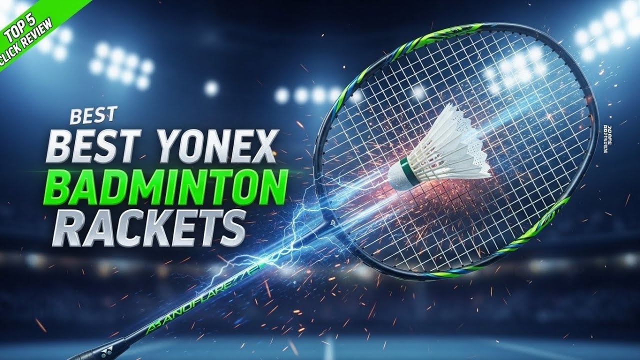 TOP 5 Best Yonex Badminton Rackets Top Yonex Rackets for Beginners to Pros! (You’ll Be Surprised)"