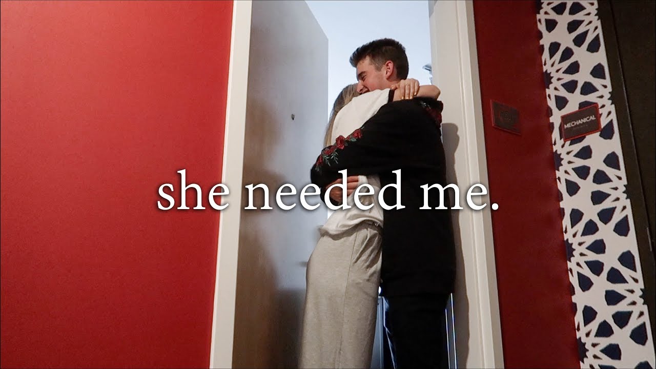 She needed me; so I booked a flight (SURPRISE)