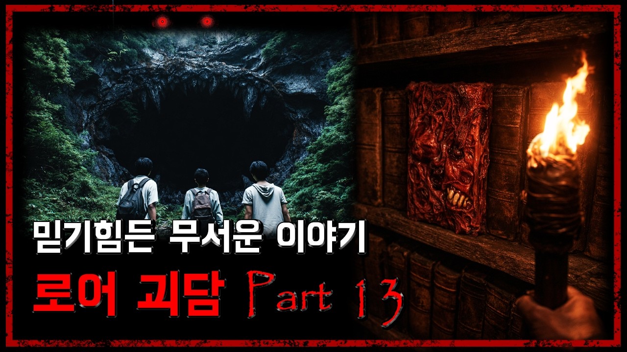 (신작) 믿기힘들지만, 설득력 있는 무서운 이야기 - 로어 Part 13 [무서운 이야기][로어괴담] - 숫노루TV [무서운 이야기][괴담] - 숫노루TV