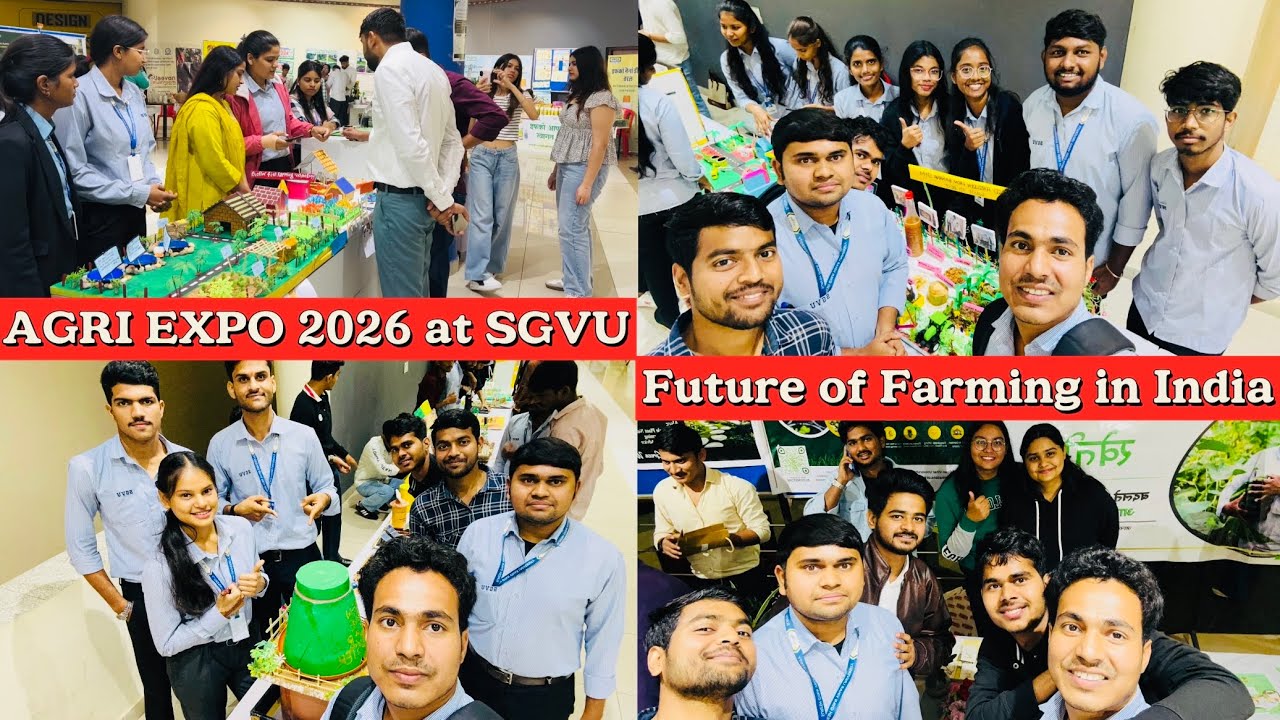 Agri Expo 2026 Jaipur | Empowering Farmers through Innovation | SGVU Full Event Vlog @riyazvlogskir 