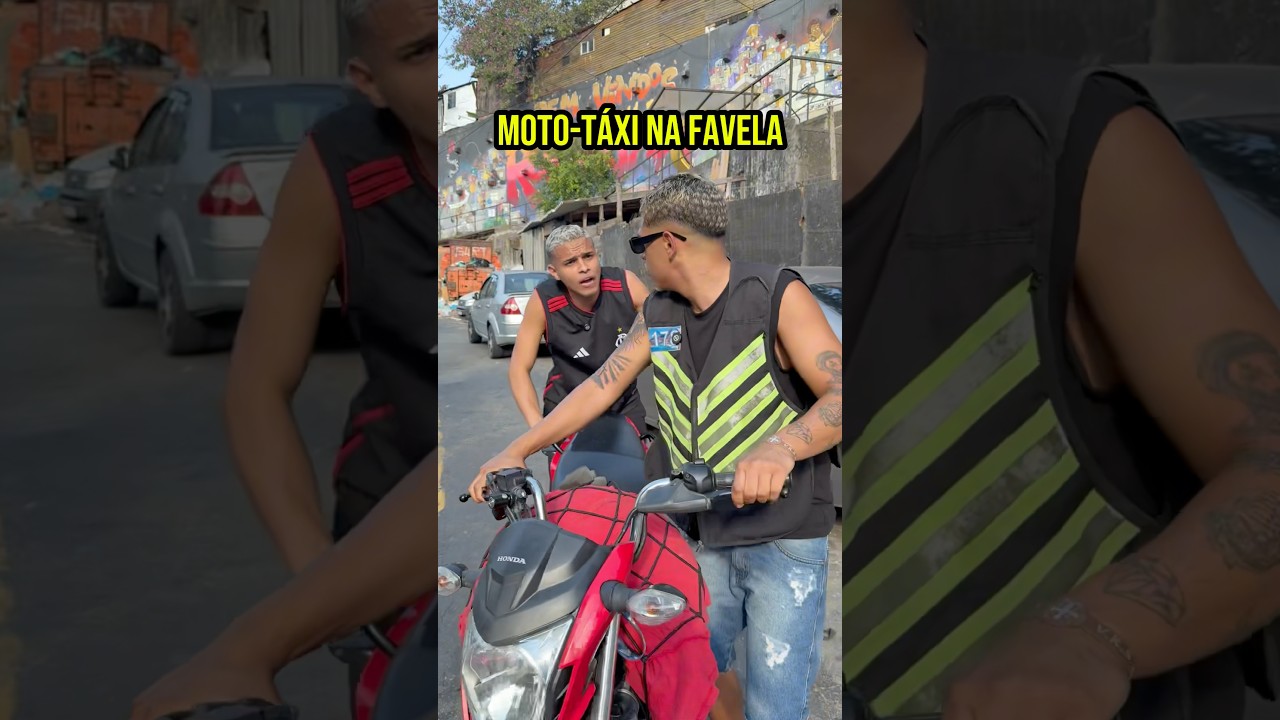 Moto t&aacute;xi no RJ 😂
