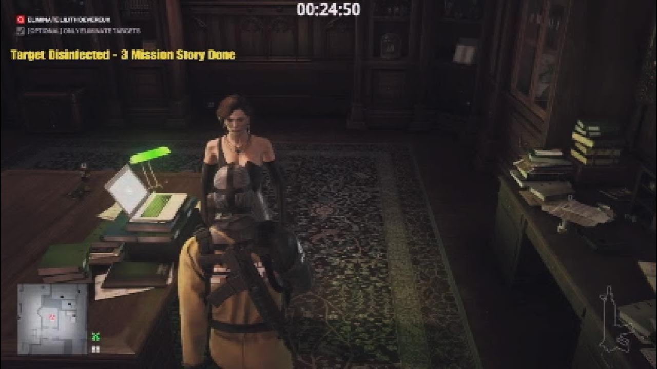 HItman WOA The Contageon Level 2 - No NPC Infected - 3 Mission Stories