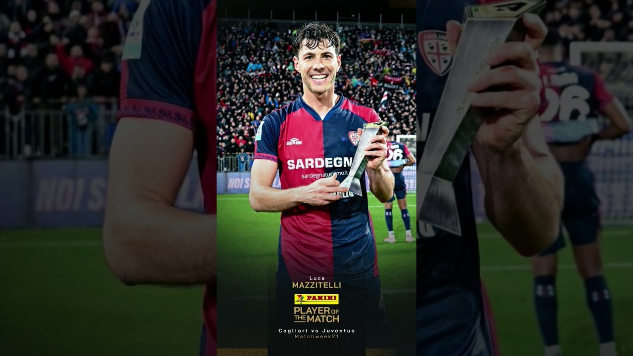 Cagliari 1-0 Juventus - Luca Mazzitelli Player of The Match - Lega Serie A ⚽️ Giornata 21