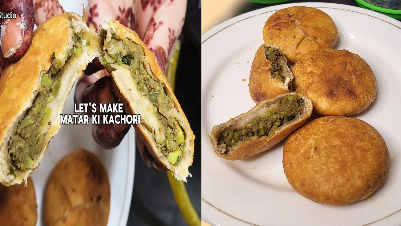 सर्दियों में बनाए गरमागरम मटर की कचोरी | Matar Kachori Recipe | Halwai Style | My Kitchen Studio 