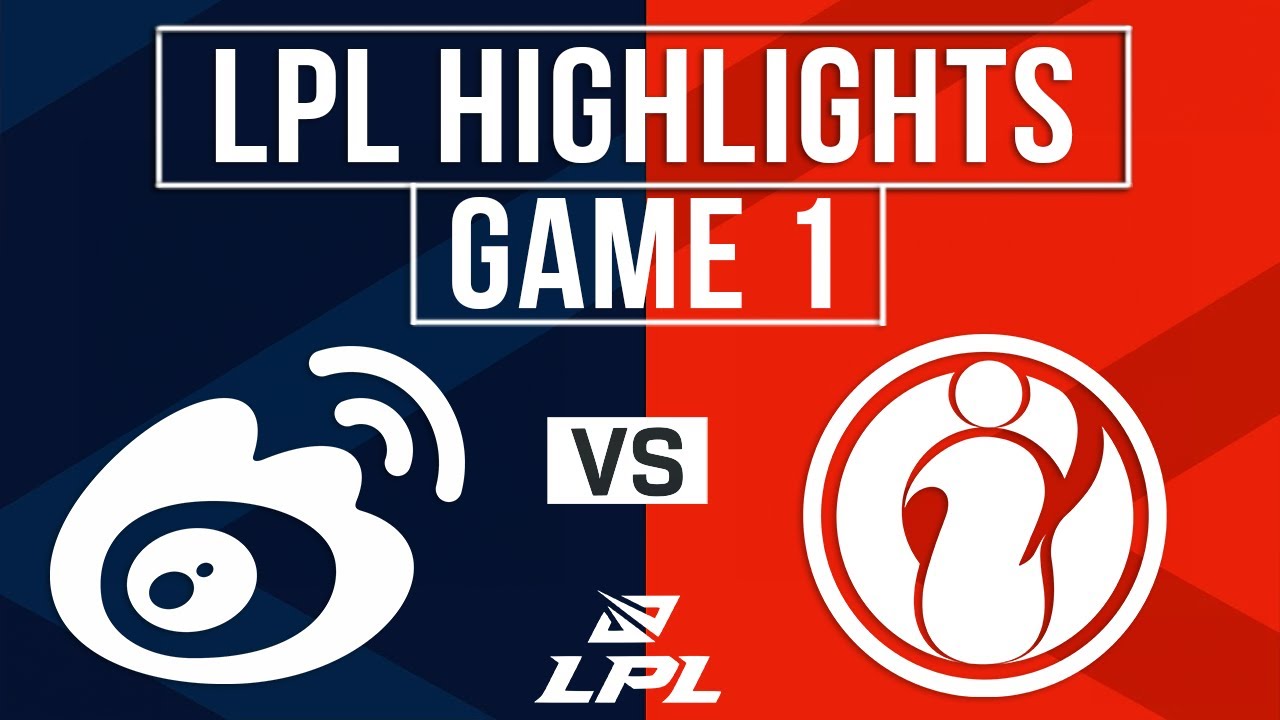 WBG vs IG Highlights Game 1 | LPL 2025 Split 3 | Weibo Gaming vs Invictus Gaming
