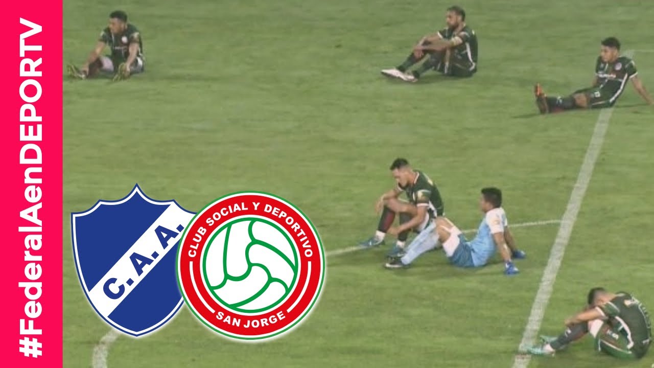 SENTADA de San Jorge de Tucumán en plena final ante Alvarado - Federal A - Vuelta - Révalida