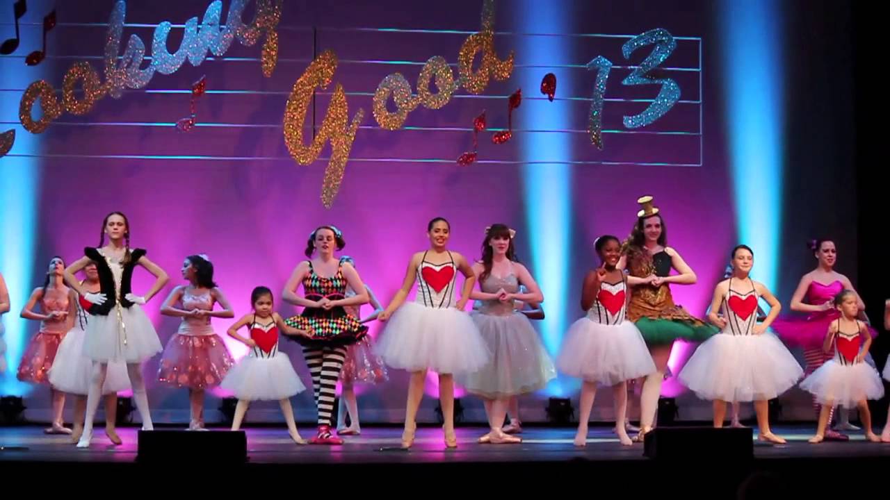 Erin Tierney dances as 