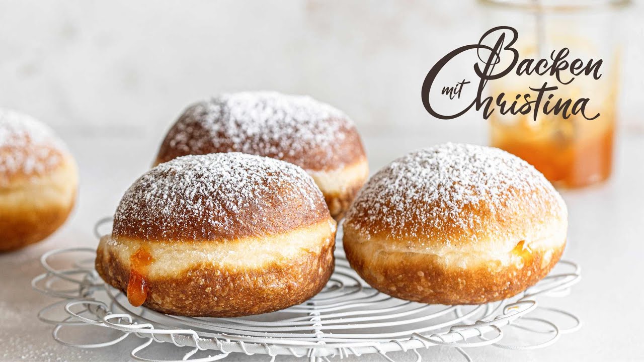 Faschingskrapfen - Backen mit Christina