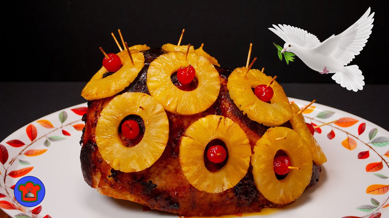 Baked Ham With Raisin Sauce | Easter Ham | Candied Yams | Creative Cooking