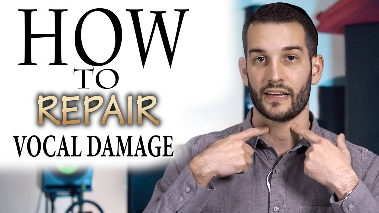 voice therapy to repair vocal damage