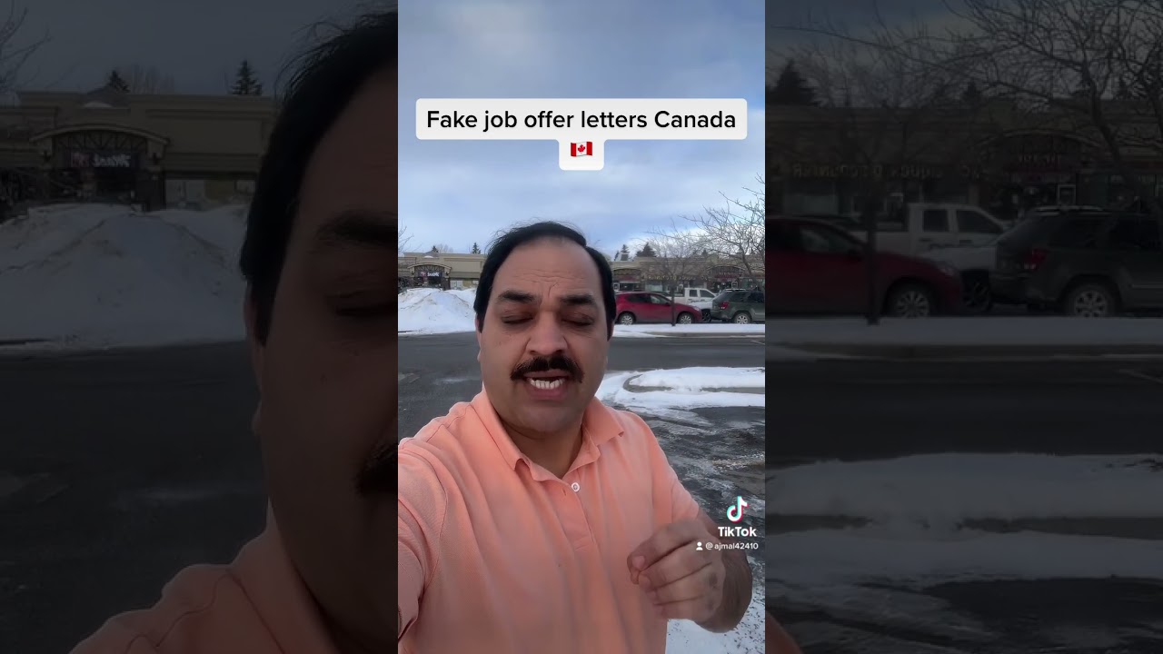 Fake job offer letter Canada | AJMAL MAHMOOD | #canada #alberta #calgary #punjabi #punjab #india