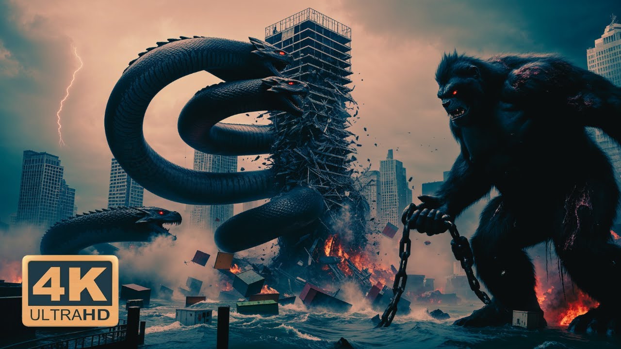 Kong vs Hydra: Hydra&rsquo;s Eggs Hatch, The Monsterverse Awakens (Cinematic Kaiju Short)