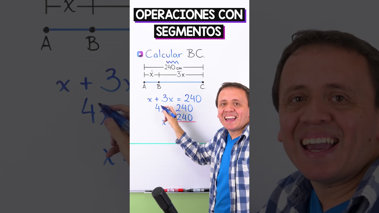 Operaciones con Segmentos | Ejercicio F&aacute;cil
