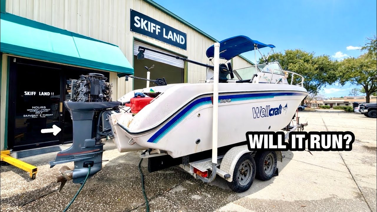 WILL THIS PROJECT BOAT RUN ? - (Yamaha 200 saltwater series) 