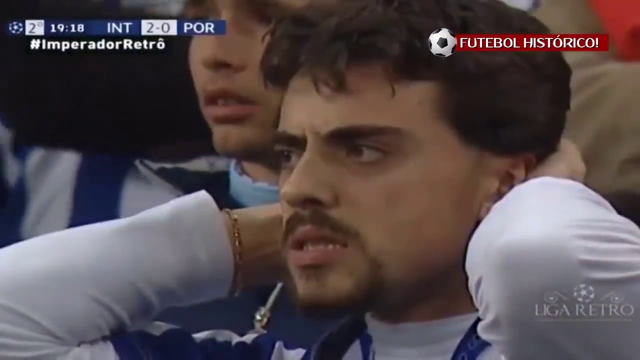ADRIANO IMPERADOR JOGANDO MUITO Inter de Milao 3x1 Porto HD  Melhores Momentos  UCL 2005