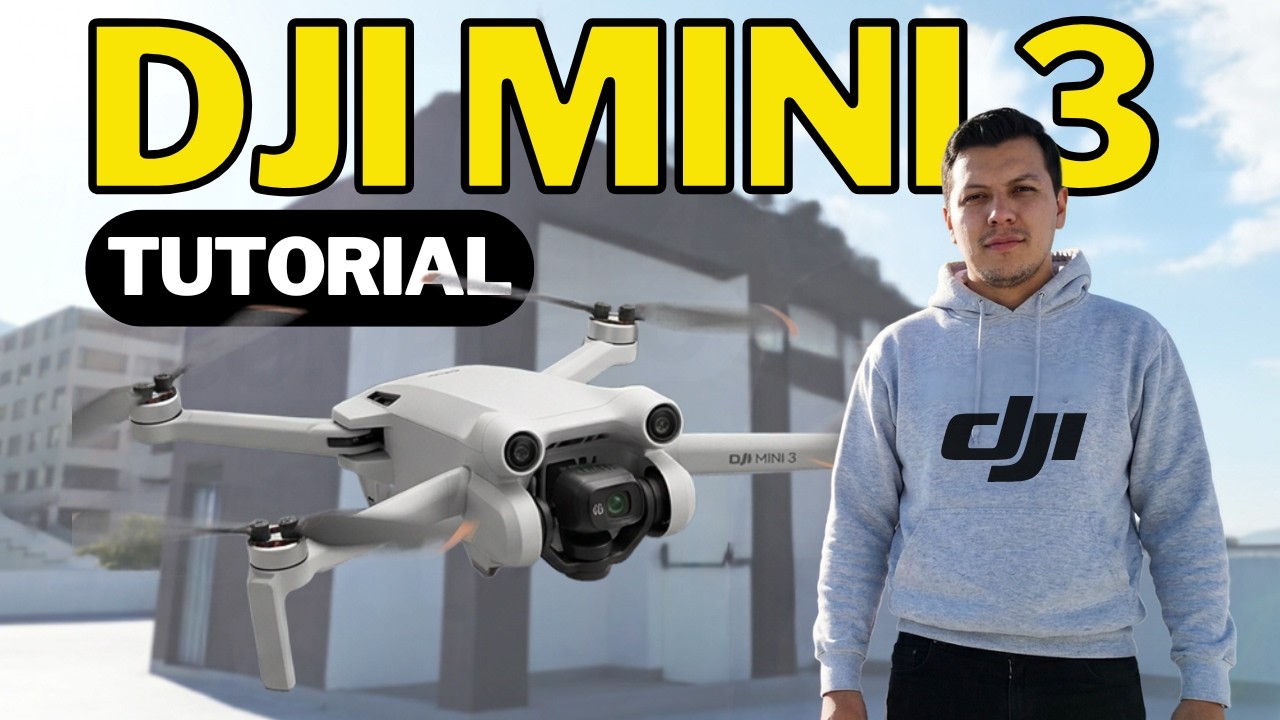 DJI MINI 3 REVIEW Tutorial | GUÍA DE USO Principiantes | APLICA A OTROS DRONES MINI ✅