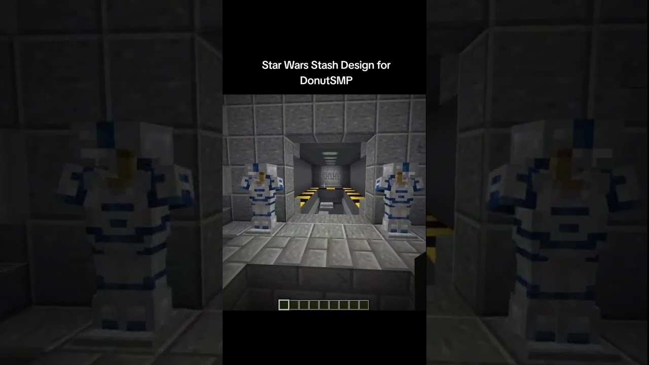 New Star Wars Stash design for DonutSMP #minecraft #donutsmp