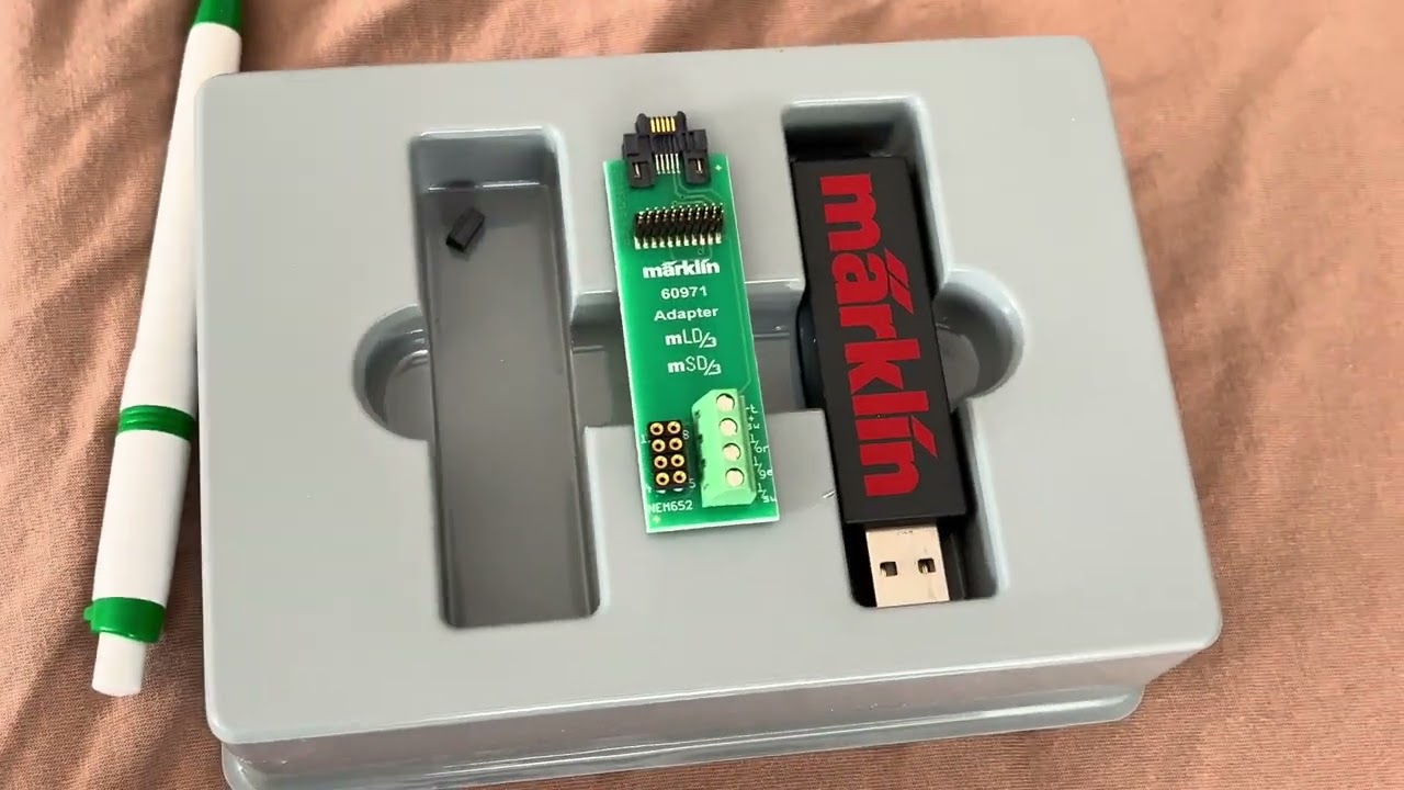 Märklin H0: MDT3 Decoder Tool mit USB-Adapter  60971.  (1. Teil)