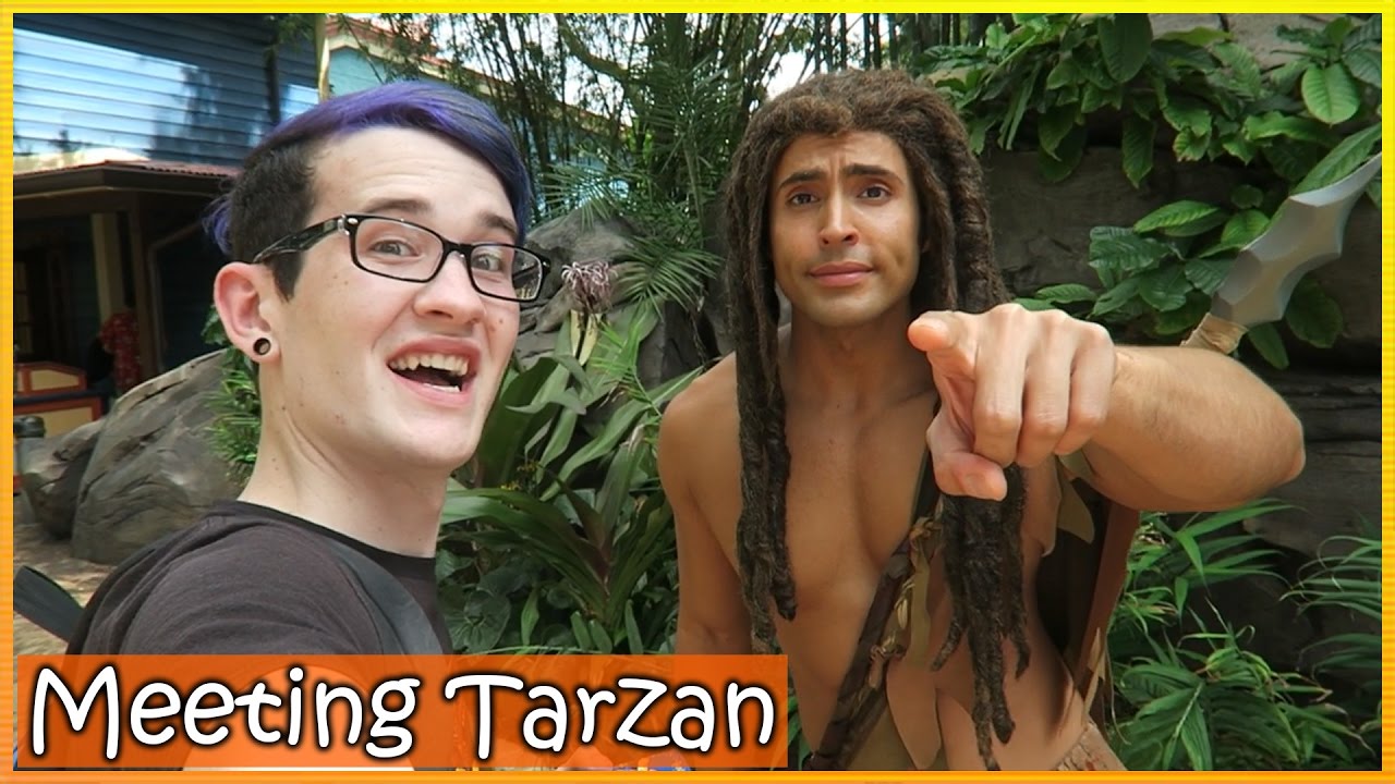 MEETING TARZAN!! - Animal Kingdom - Walt Disney World