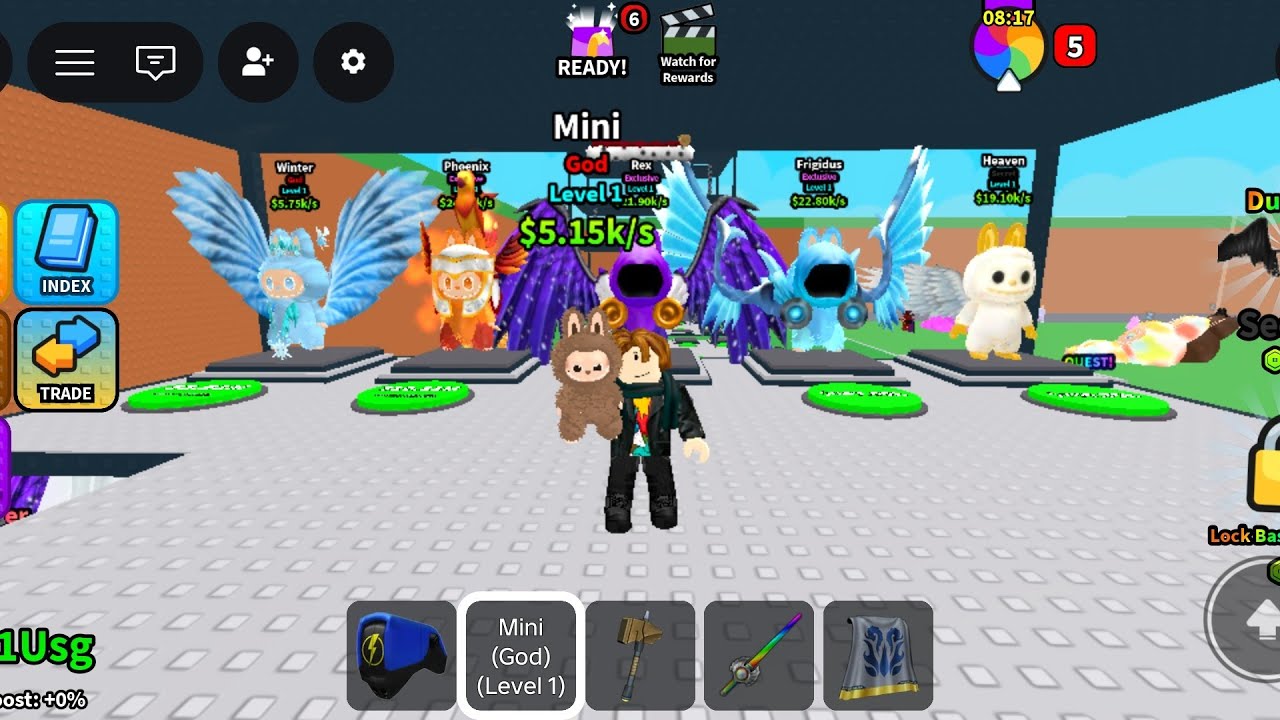 I Got 4 Exclusives, 5 Secrets, and 11 God Labubu in Don’t Steal the Bubu – Roblox