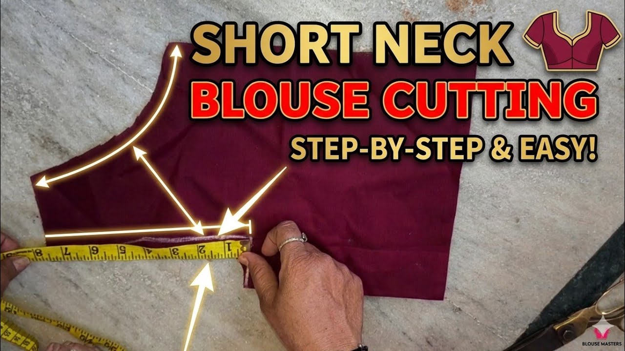 Blouse ki cutting ✂️ (बिलाउज की कटिंग)