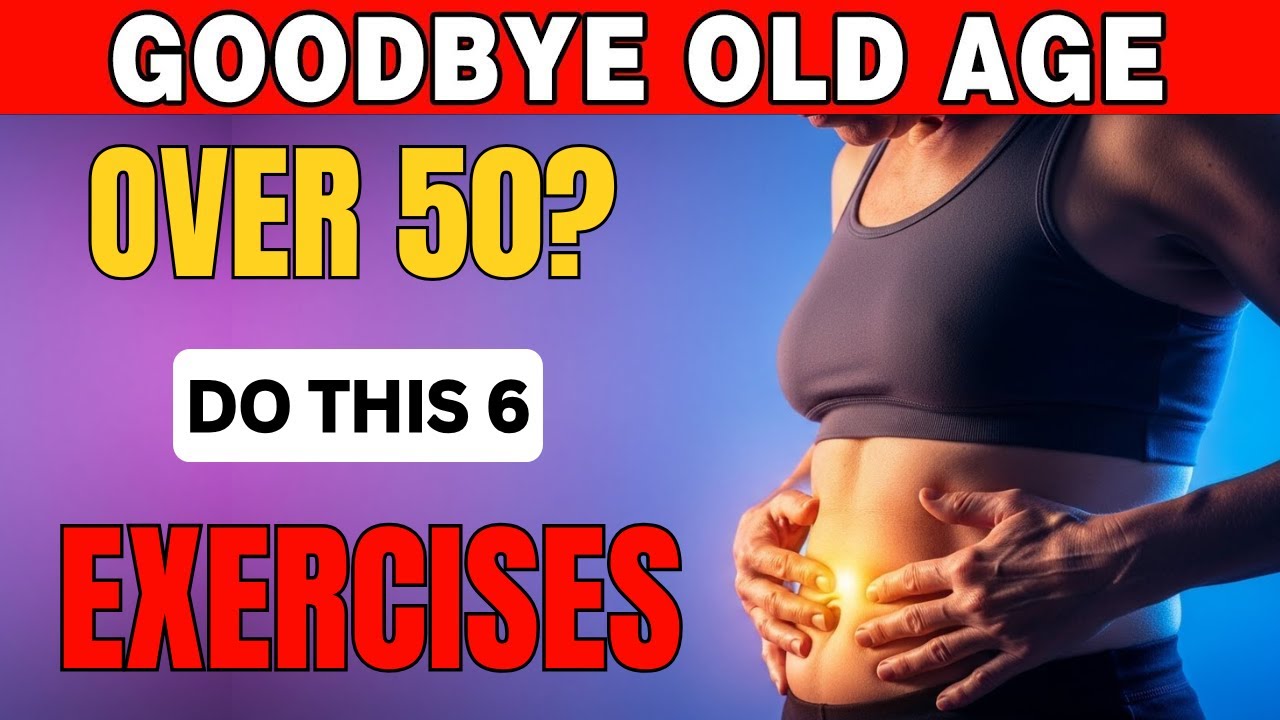 Over 50? 6 Easy At-Home Exercises to Flatten Your Belly in Just 28 Days | Senior Strength