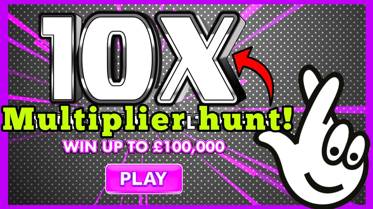 10X Multiplier HUNT | Online Scratch Cards | Bierans Cards