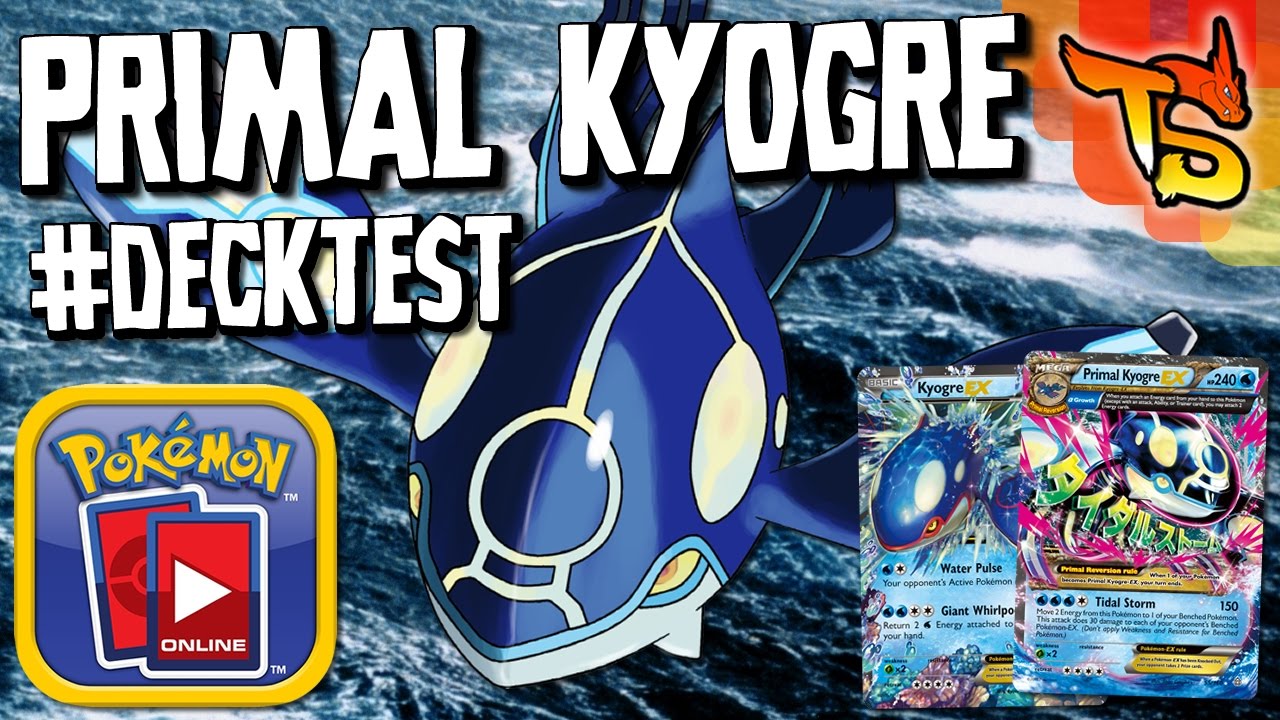 ✪ Pokémon TCG - Primal Kyogre Deck! #DECKTEST (Primal-ON)