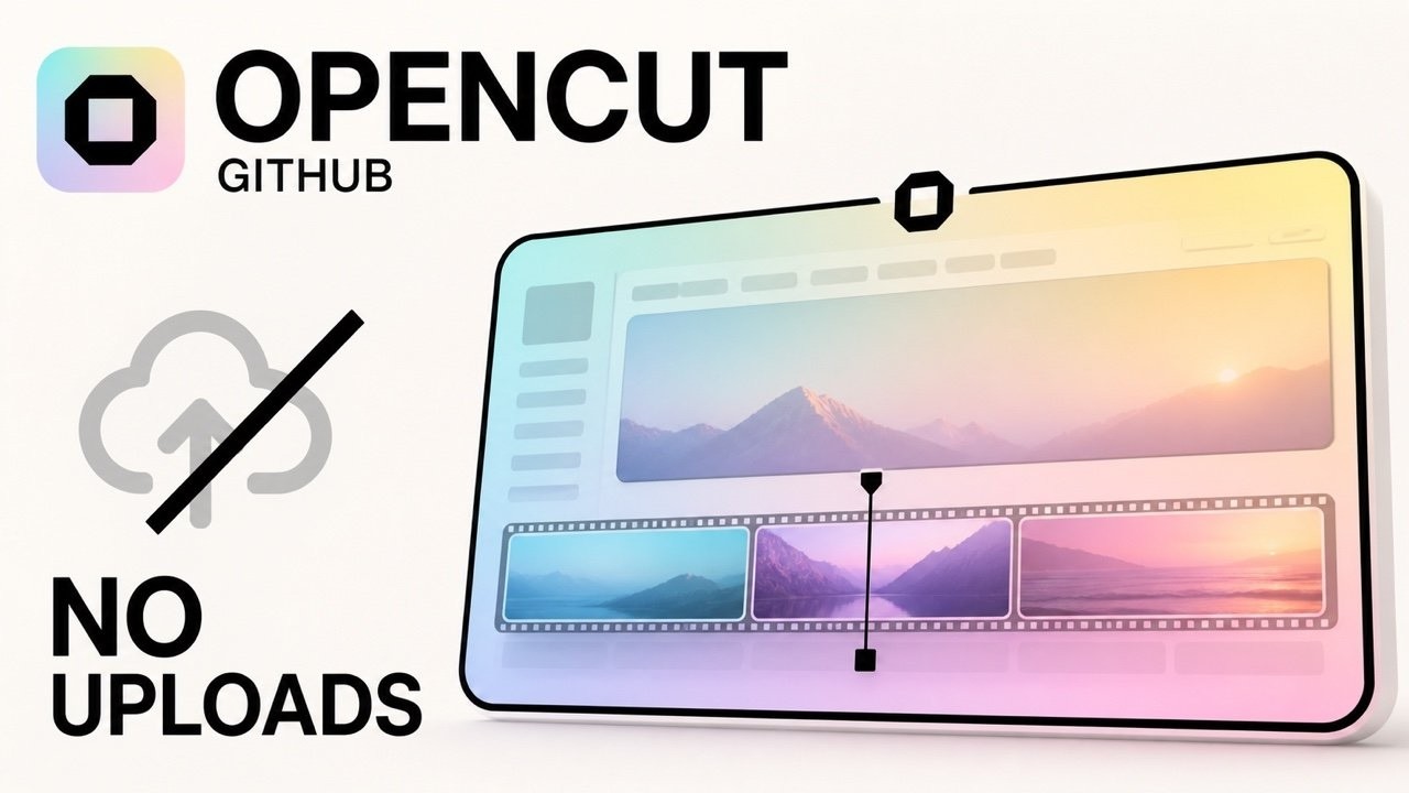 OpenCut GitHub Overview: Local Browser Editing Without Paywalls, Uploads, or Vendor Lock In