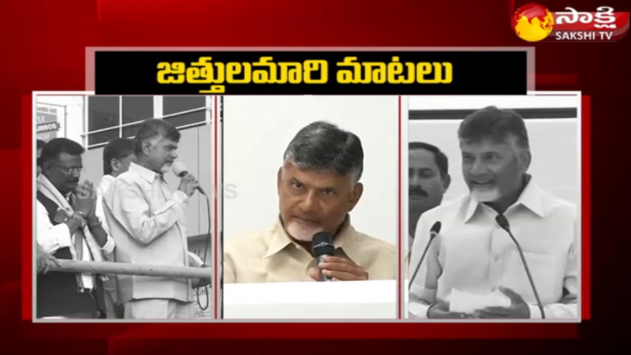 Chandrababu's Double Standards Comments - Watch Exclusive