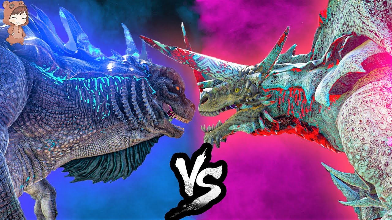 Gojiran VS Kaitan| ARK Mod Battle #55