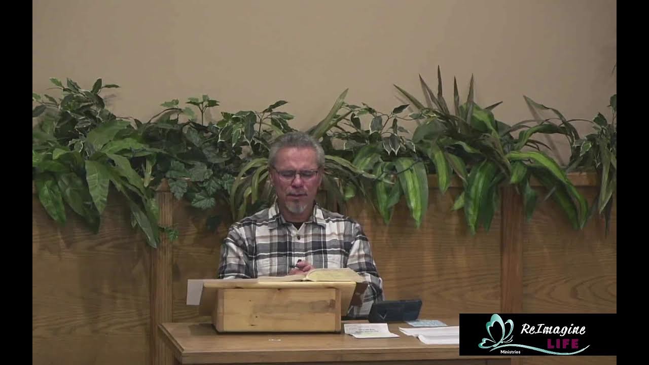 Welcome to ReImagine Life Ministries. Encourager Bible Study on 1/28/26