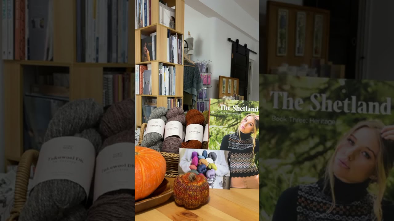 介紹新到貨的Tukuwool DK線材和編織書The Shetland Trader Book 3