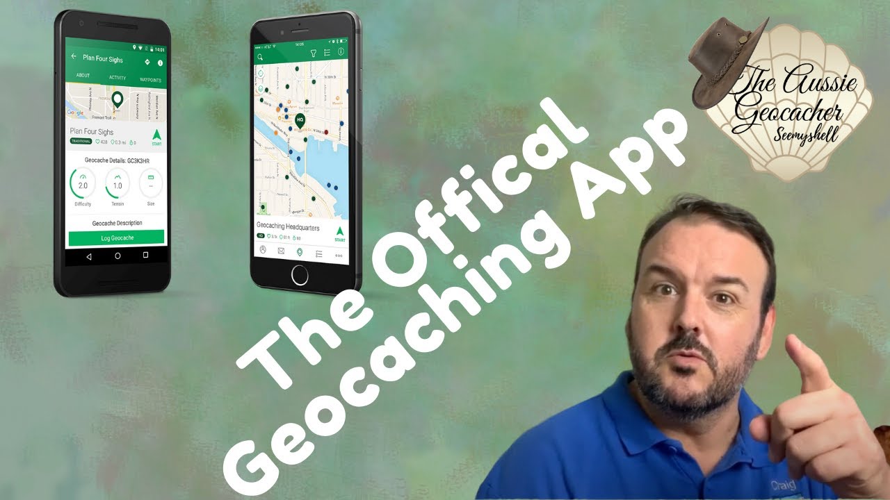 Geocaching for Beginners - Episode 2 - The Offical GEOCACHING APP (#GCNW)