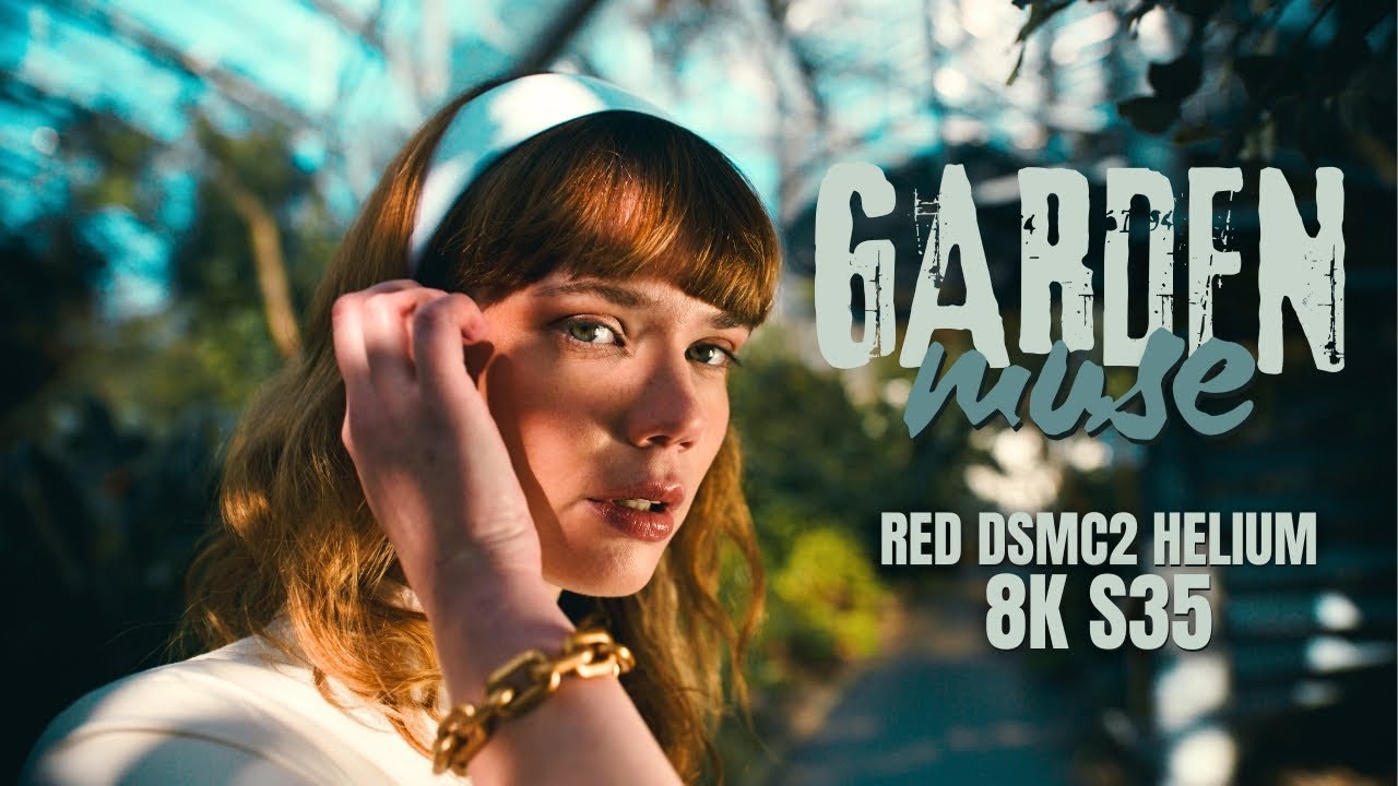 Garden Muse: Cinematic Color Grading, Split Toning & Perfect Skin Tones —RED DSMC2 HELIUM 8K FOOTAGE