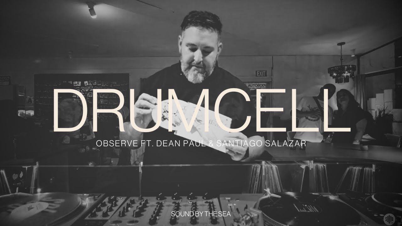 DRUMCELL - Observe ft. Dean Paul & Santiago Salazar - Post Punk | 80s | New Wave | Electro | Techno